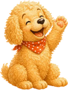 Golden puppy